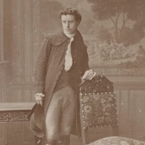 L'acteur Maurice Volny dans le rôle de Chatterton en 1877 (Atelier Nadar)