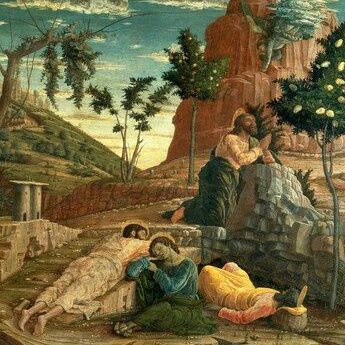 Andrea Mantegna - Arrêt au Jardin des Oliviers (1457-1459)