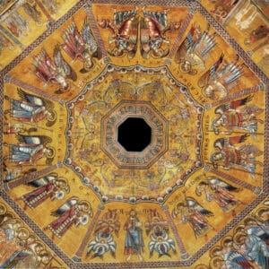 Andrea Tafi - Mosaïque à l'intérieur du baptistère Saint-Jean de Florence, La hiérarchie des anges