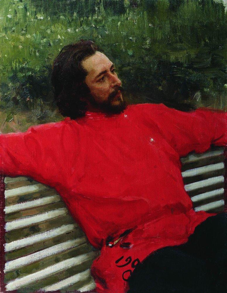 Leonid Andreiev, par Repin (1905)