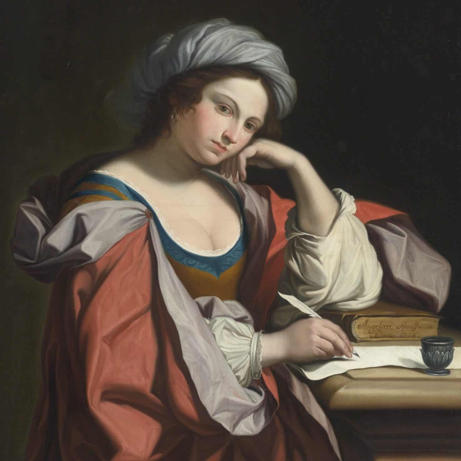 Angelica Kauffmann - Une Sybille (1775)