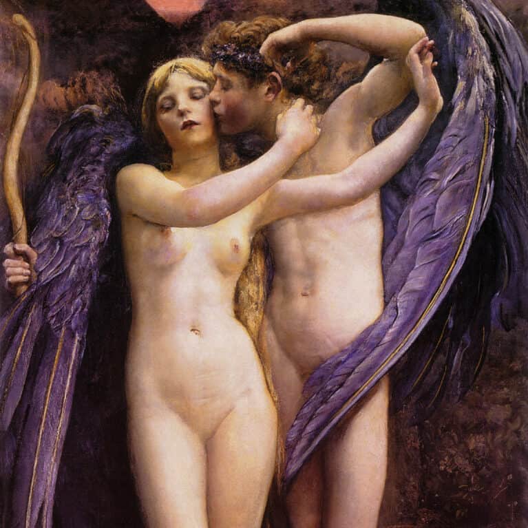Annie Swynnerton, Cupidon et Psyché