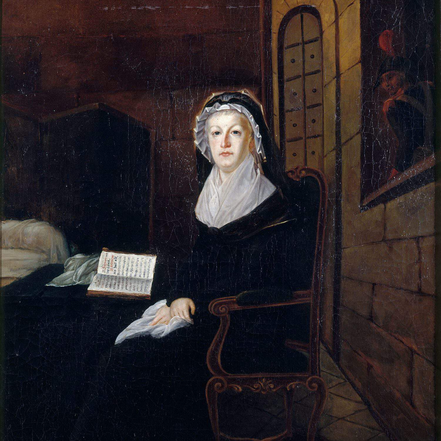 Anonyme - Portrait de Marie-Antoinette au Temple (vers 1815)