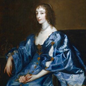 Anthony van Dyck - Henriette Marie de France, 1636-1638. Musée d'art de San Diego.