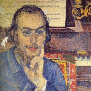 Antoine de la Rochefoucauld, Portrait d'Erik Satie (1894)