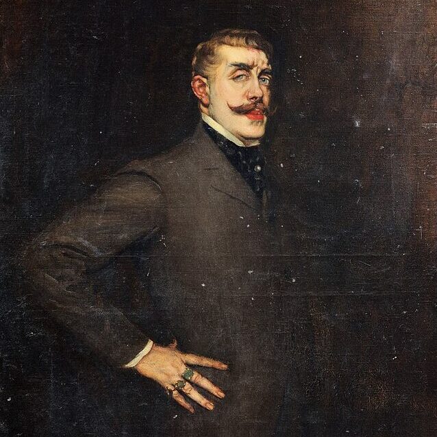 Antonio de Gandara - Portrait de Jean Lorrain (1902)