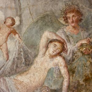 Ariane endormie, fresque pompéienne, Musée archéologique de Naples