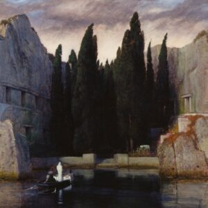 Arnold Böcklin - Die Toteninsel III (L'Île des morts III), Alte Nationalgalerie, Berlin