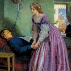 Arthur Hughes, C'était un Piémontais