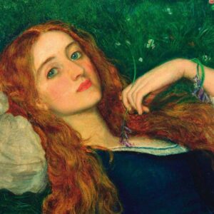 Arthur Hughes - Dans l'herbe (1865)