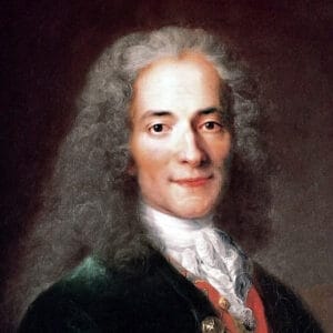 Atelier de Nicolas de Largillière - Portrait de Voltaire (1728)