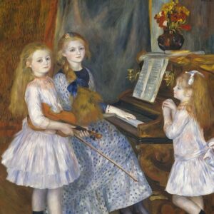 Auguste Renoir - Les Filles de Catulle Mendès (1888)