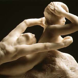 Auguste Rodin - Fugit amor, Détail