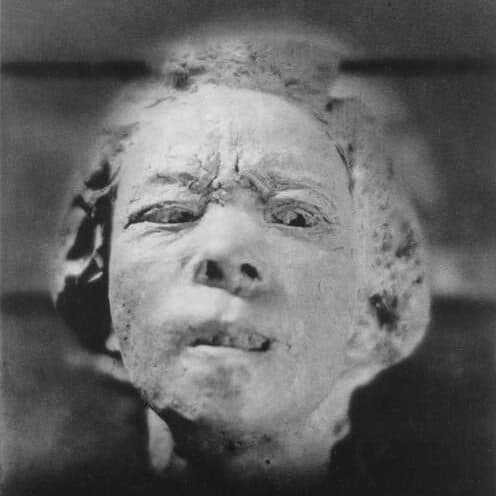 Auguste Rodin - Hanako (masque en plâtre, 1908)