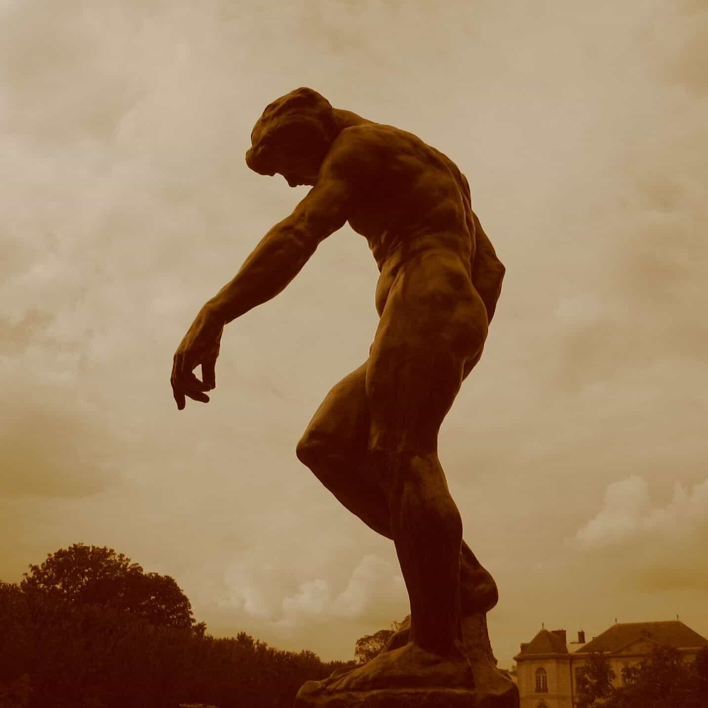 Auguste Rodin - L'Ombre (1904), Musée Rodin. Photo : Photo : A. Brunault.