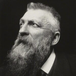 Auguste Rodin - par George Charles Beresford, half-plate glass negative, 1902