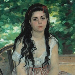 Auguste Renoir - En ete - La bohemienne - 1868Google Art Project