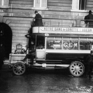 Autobus Place de Clichy - Odéon (1909)