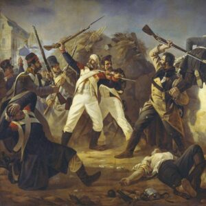 Babaev P.I. - Bataille de Leipzig (1846)