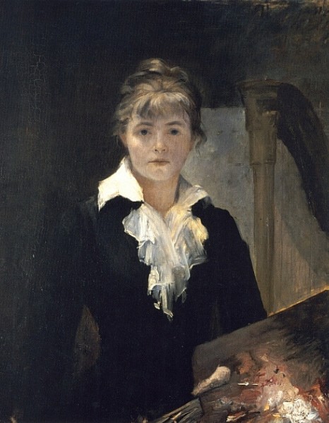 Marie Bashkirtseff (1858–1884) - Autoportrait à la palette