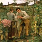 Jules Bastien-Lepage - L’Amour au village (1882)