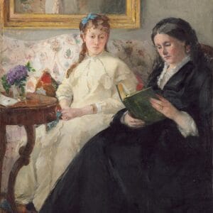 Berthe Morisot - Mère et soeur de l’artiste (entre 1869 et 1870)