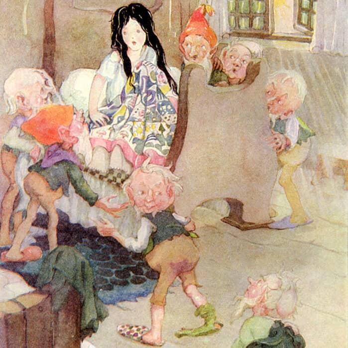 Blanche Neige - illustration d'Anne Anderson