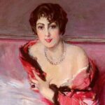 Giovanni Boldini - Portrait de Madame Juillard en rouge (1912)