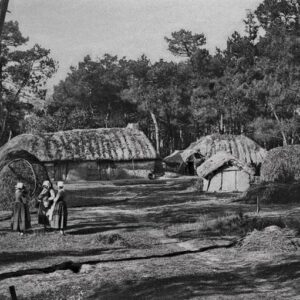Habitat rural vendéen : les bourrines (photographies de Jules-César Robuchon, 1890)