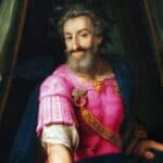 Bunel Jacob, Portrait d'Henri IV en Mars (1605-1606)
