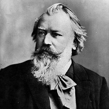 C. Brasch - Portrait de Johannes Brahms (1889)