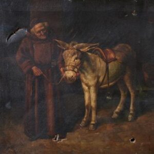 C. Buongiorno - Moine avec son âne