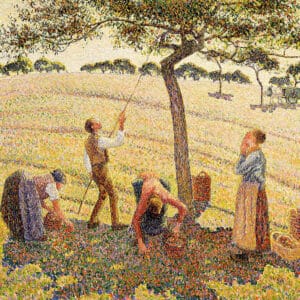 Camille Pissarro, La Récolte des pommes à Éragny