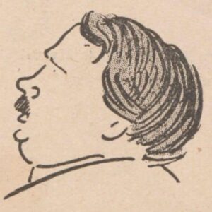 Caricature de Gaston de Pawlowski