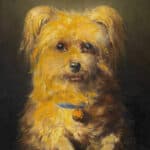 Carl Reichert - Portrait de chien (1871)