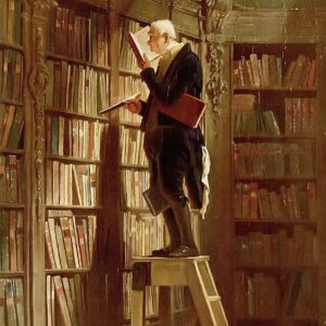 Carl Spitzweg - Le Rat de bibliothèque (1850)
