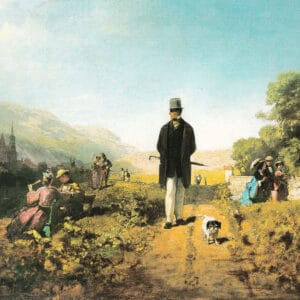 Carl Spitzweg - L'écuyer (1850)
