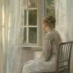 Carl Holsøe, Waiting By The Window (XXe)