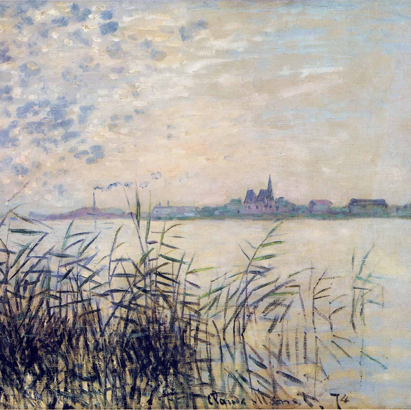Claude Monet - La Seine près d’Argenteuil (1874)
