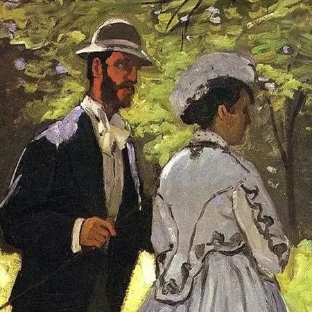 Claude Monet - Le Déjeuner sur l'herbe (Détail)