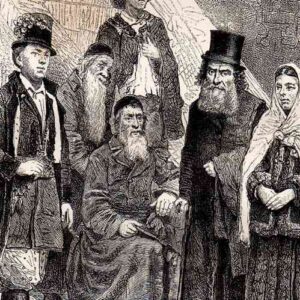 C. Delort, Costume Typique Juif Paysan - Espagne, Galice (1875)