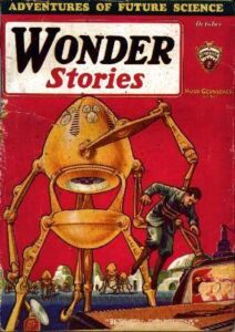 Couverture de la revue Wonder Stories (1931)