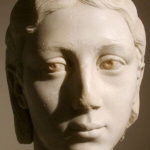 Cremona, buste d'une jeune fille romaine, IIIe s. av. J.-C