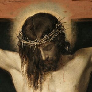 Diego Velasquez - Cristo crucificado (Christ crucifié), Détail
