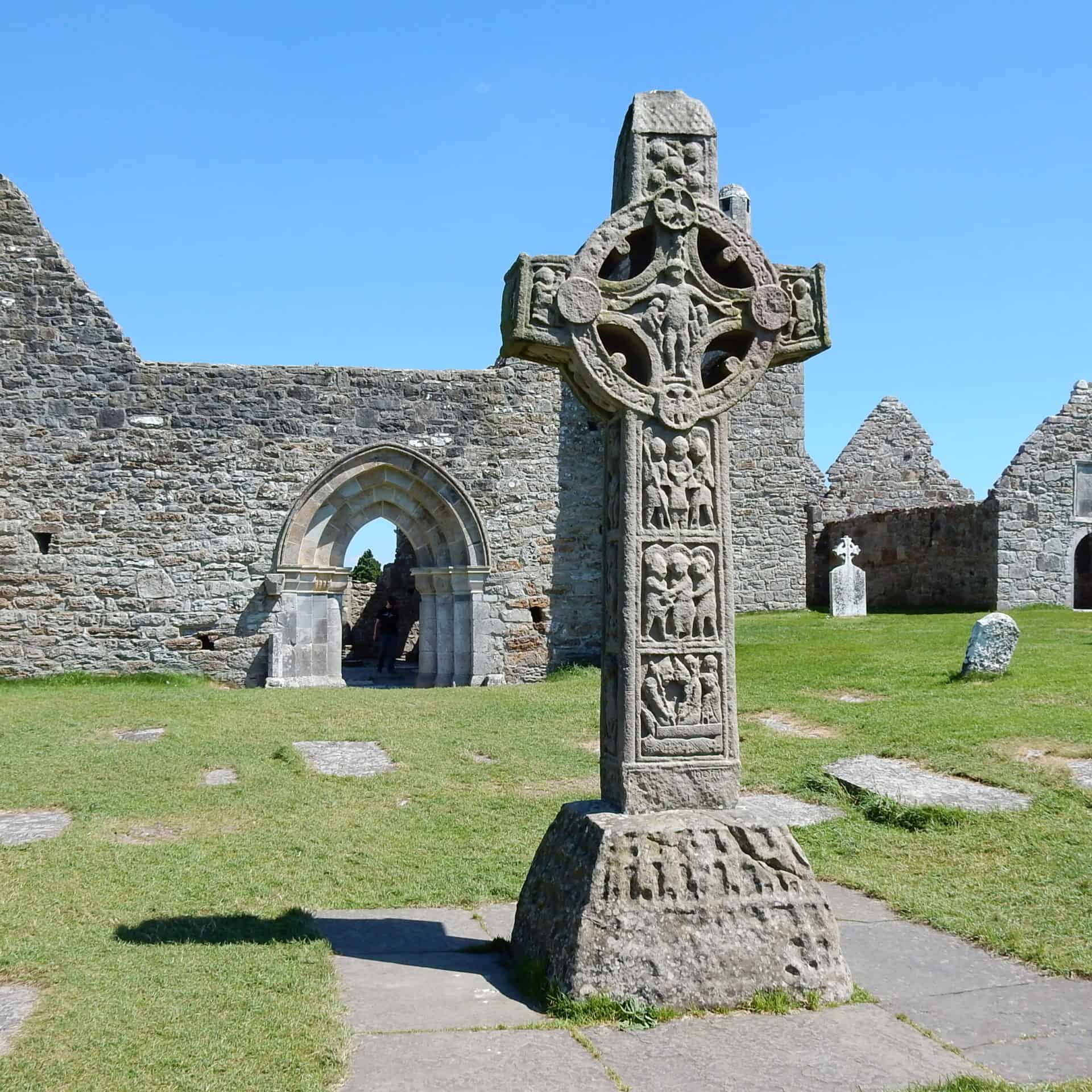 Croix des écritures - Monastère de Clonmacnoise, Irlande