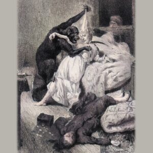 Daniel Urrabieta Vierge, The Murders in the Rue Morgue (1857)