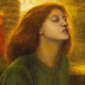 Dante Gabriel Rossetti - Beata Beatrix (1864-1870)