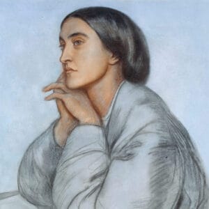 Dante Gabriel Rossetti - Christina Rossetti (1866)
