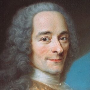 D'après Maurice Quentin de la Tour, Portrait de Voltaire (1736)
