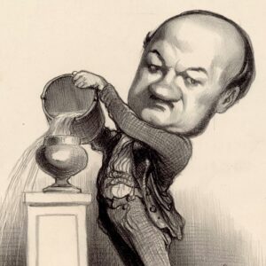 Daumier, Caricature de Marie Durand Michel Agénor Altaroche